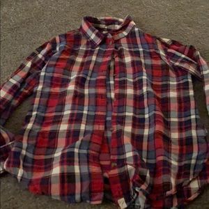 American eagle red and blue flannel